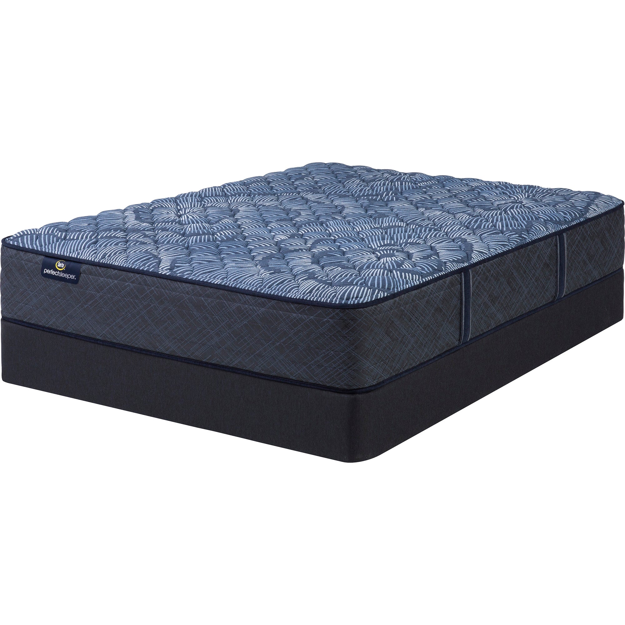King size serta perfect sleeper pillow top store mattress