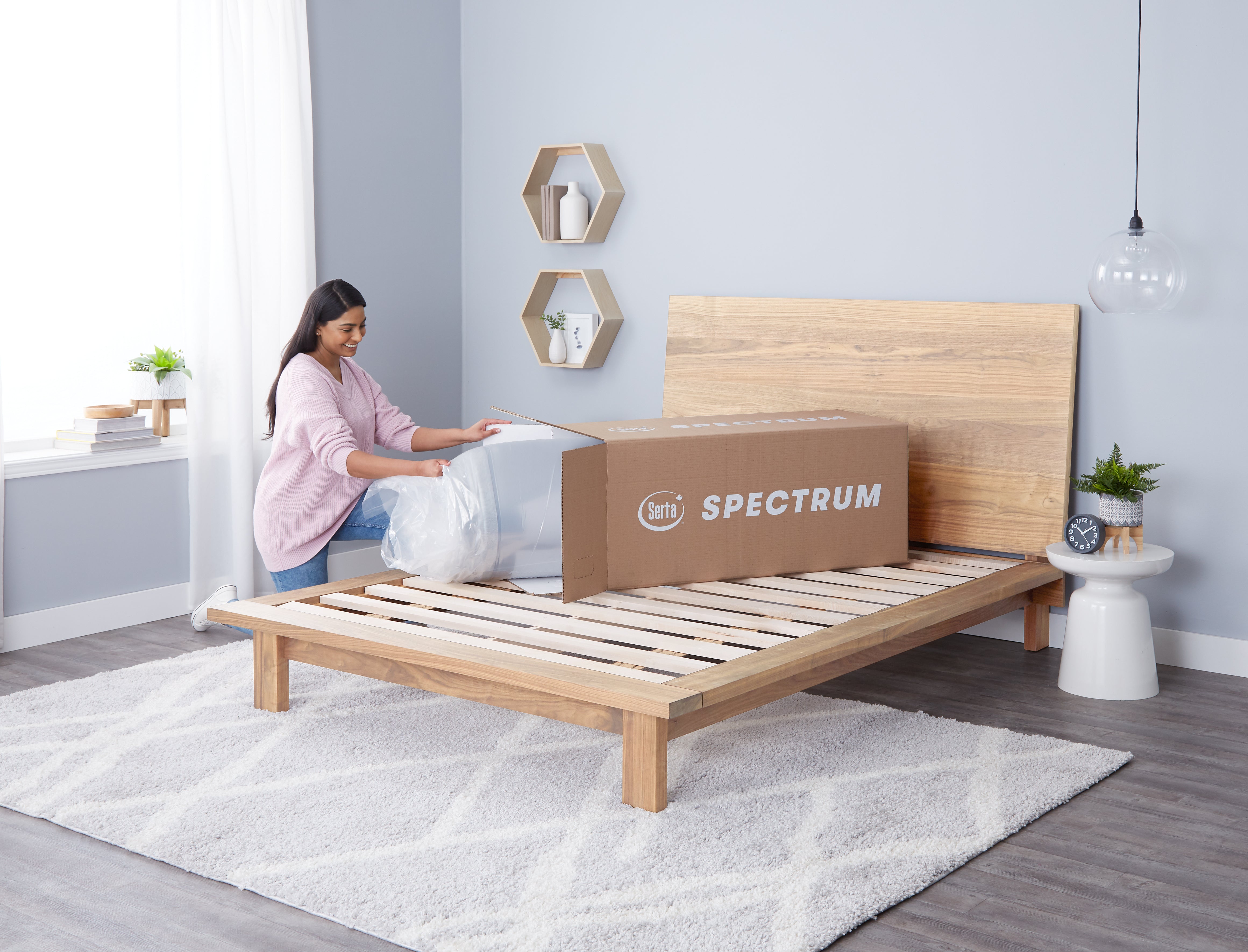 Serta-Spectrum bed in a box-Queensway Mattress