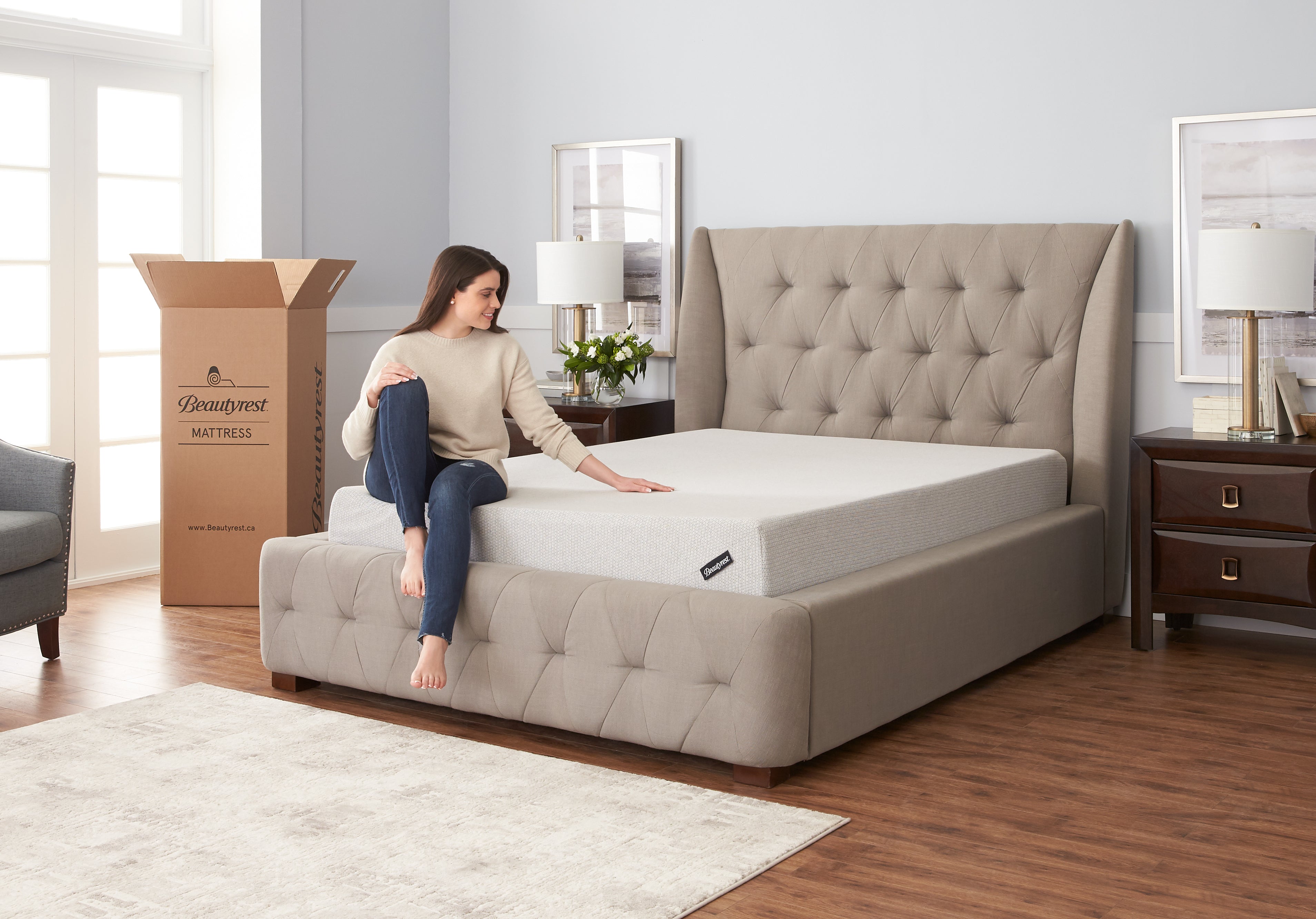 Beautyrest mattress in a best sale box